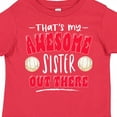 thumbnail image 4 of Inktastic That's My Awesome Sister out There with Volleyball Boys or Girls Toddler T-Shirt, 4 of 5