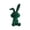 Green, variant on Flocked Sitting Bunny Ornament 7 Inch Creative Soft Decoration Luxury Home Decor Living Room Entryway Tv Stand Display Elegant Gift for Home Lovers, Flocked Sitting Rabbit Figurine *1