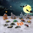 thumbnail image 4 of BESTSKY 2026 New Halloween Haunted House Figurine with Ghost Pumpkin for Halloween Decorations,Halloween Resin Village Statue for Indoor Outdoor Party Decor for Desk, Shelf, Mantel, Porch, 4 of 7