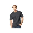 thumbnail image 1 of Hanes T-Shirt à Manches Courtes Col Rond Double Aiguille pour Hommes, Style 518T, 1 of 1