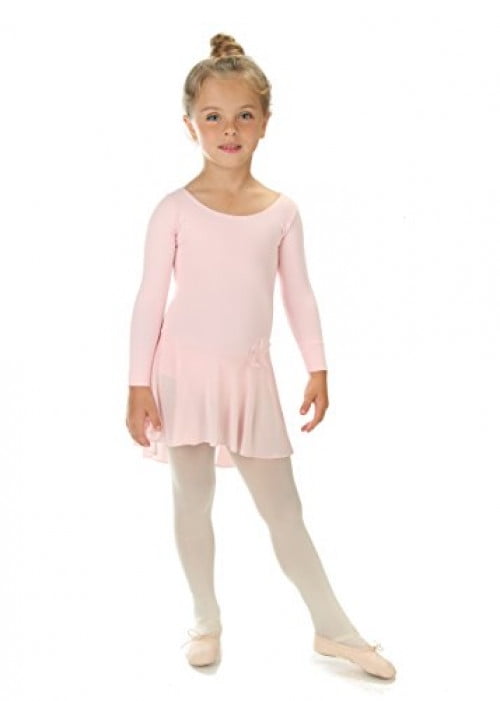 pink skirted leotard
