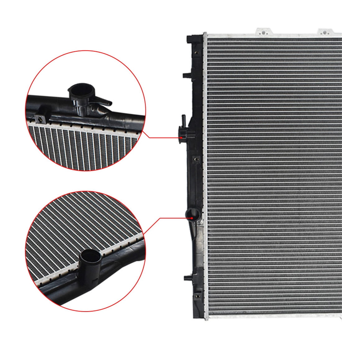 labwork Replacement Radiator 2784 Fit for 2004-2009 Kia Spectra Spectra5 L4 1.8L 2.0L 