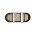 thumbnail image 6 of Elegant Kitchen & Bath BT10671GW-MBK 71 in. Soaking Bathtub, Glossy White with Matte Black Trim, 6 of 7
