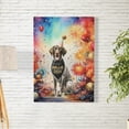 thumbnail image 2 of Hello 2025 German Shorthaired Pointer Celebrates Happy New Year Firework Balloon Vertical Matte Canvas Poster GSP Lover Dog Gift Wall Art Home Decor - 02024, 2 of 5