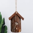 thumbnail image 1 of Casa de pájaros de para patio, de pájaro colgante creativo para pájaros, casa de incubación de pájaros para jardín al , 26x14x22.5cm CUTICAT casas de aves, 1 of 8
