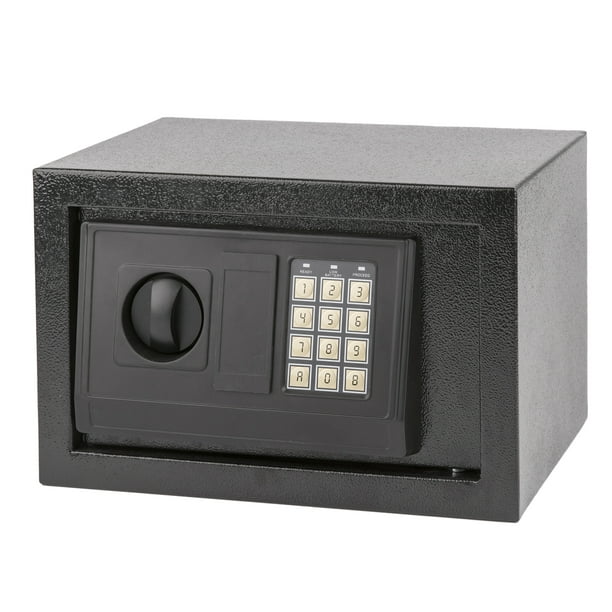 Safe Box for Home, Digital Electronic Steel Safe with Keypad, 2 Manual