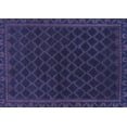 thumbnail image 1 of Ahgly Company Indoor Rectangle Persian Blue Traditional Area Rugs, 5' x 8', 1 of 4