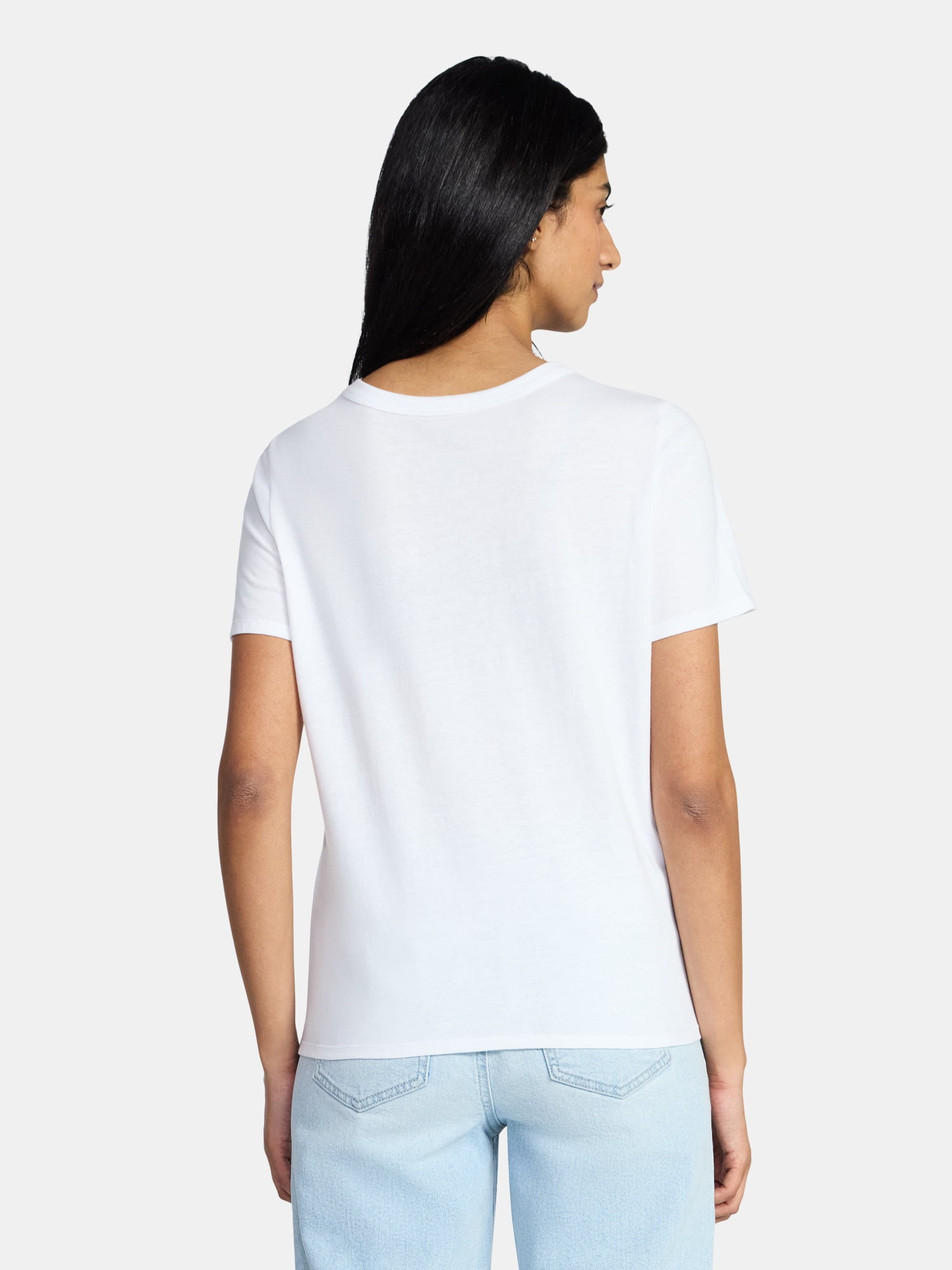 Hydrated Queen Women's Graphic Everyday Tee with Short Sleeves, Sizes XXS-XXL