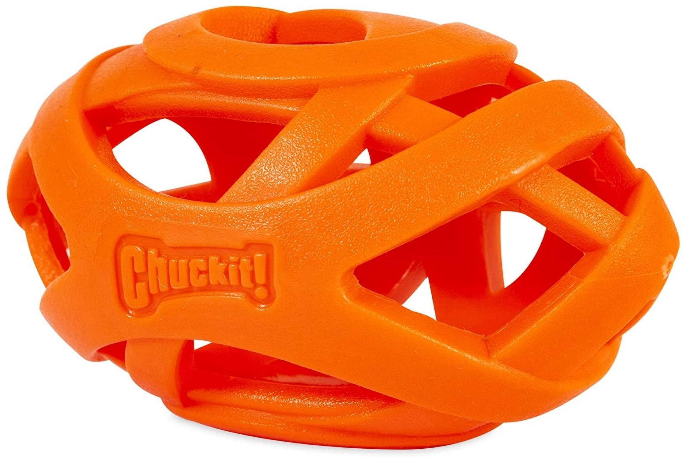4 Pack Chuckit Breathe Right Fetch Football [Dog Fetch Toys] 4 count