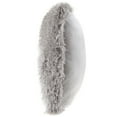thumbnail image 4 of Somerset Home Oversized Plush, Shag, Faux Fur Floor or Throw Pillow (Gray/Adult/1-Piece), 4 of 6