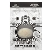 Bearded Butchers Encapsulated Citric Acid 60%, 3 oz Pack, Non-GMO, Sausage Tang Flavor for Meat Processing – Makes 25 lb of Summer Sausage, Jerky, Beef Sticks