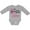 AC-Heather Grey, variant on Inktastic My Grandma is My Hero Breast Cancer Awareness Boys or Girls Long Sleeve Baby Bodysuit