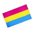 thumbnail image 3 of 1Pc Fashion PANSEXUAL Polyester Rainbow Flag Large Durable Pride Flag Outdoor Banner, 3 of 5
