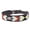 Black, variant on HILASON Western Style Beaded American Leather Pet Dog Collar Tan