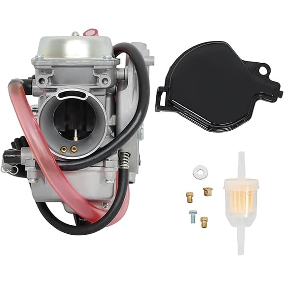 Carburetor Replacement 0470-427 0470-448 for AC 250 300 2x4 4x4 2001-2005, Smooth Idle, Easy Start