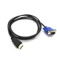 thumbnail image 3 of Cable adaptador de HDMI a VGA Adaptador de VGA a HDMI D-SUB a monitor HDMI Adaptador de 15 pines a HDMI Macho a VGA Conector macho Cable Transmisor Transmisión unidireccional para computadora PC ACTIVE Biensenido a ACTIVE, 3 of 3