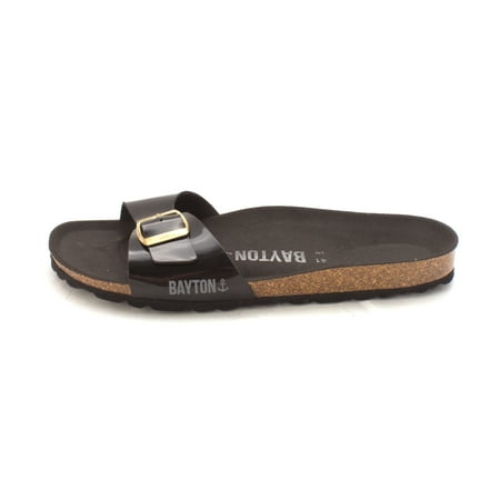 

Bayton Womens Zephyr Open Toe Casual Slide Sandals