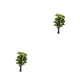 thumbnail image 4 of Naiovety Paisaje de plantas de árboles artificiales en miniatura, ornamento de paisaje, modelo de construcción, diseño de ferrocarril, Type1 NO1, 4 of 6