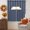 Midnight Blue, variant on Turquoise Striped Swag Valances for Windows, Small Curtains Drapes, Farmhouse Modern Striped Minimalist Kitchen Window Curtains Over Sink Window Treatment Valance for Bedroom/Bathroom 56"x36"