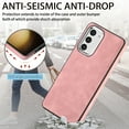 thumbnail image 2 of Case for Samsung Galaxy S23 Plus,Decase Shockproof Anti-Fingerprint Leather Skin-Friendly Cover Slim Fit Soft Phone Shell,for Samsung Galaxy S23 Plus - Pink, 2 of 6