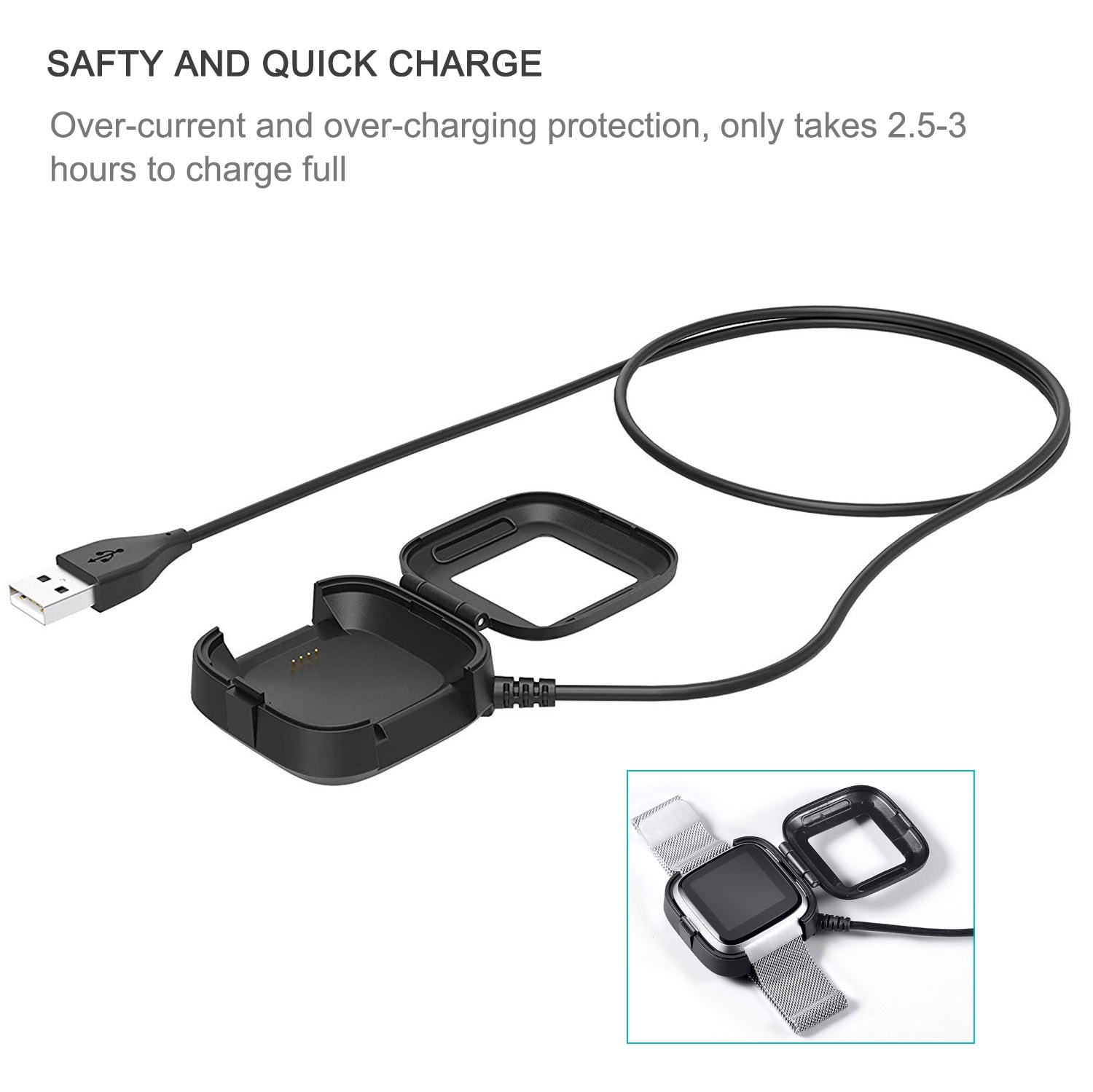 fitbit versa charger walmart