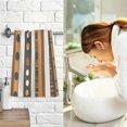 thumbnail image 7 of Yayeee 100% Cotton Hand Towels for Bathroom 16" x 28" Soft Absorbent Kitchen Towel, Abstract Dots, 7 of 7