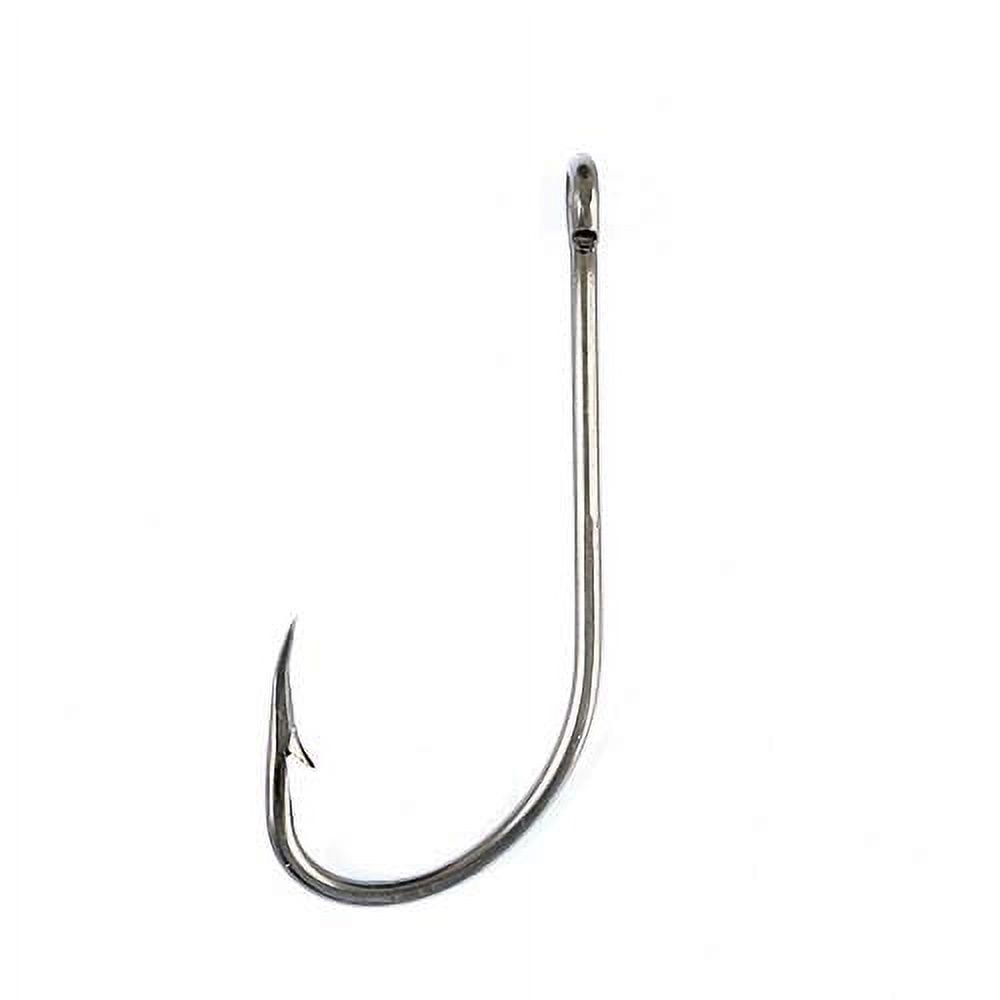 (2 pack) Eagle Claw Plain Shank Offset Fishing Hook, Bronze