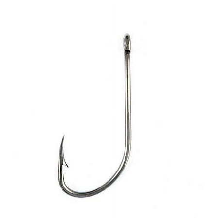 UPC: 0047708053839 | Eagle Claw Plain Shank Offset Fishing Hook  Bronze