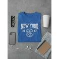 thumbnail image 3 of New York Retro College T-Shirt Men -Image by Shutterstock, Male x-Large, 3 of 4