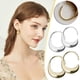 thumbnail image 1 of Pendientes Colgantes con Forma de Lágrima Chapados En Oro de 14 Quilates para Mujer | Aros de Latón con Enhebrador | Hipoalergénicos, Ligeros y Modernos., 1 of 2