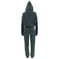 thumbnail image 4 of Wancir Sweatsuits for Women Set Jogger Set Hoodie Two Piece Lounge Suit Long Sleeve Athletic Outfits Kangaroo Pockets, 4 of 4