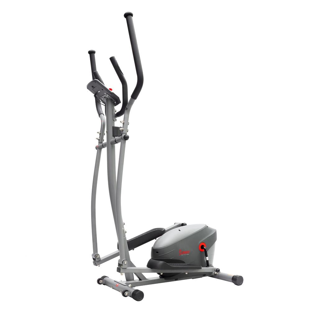 Sunny Health & Fitness Connected Low Impact Elliptical, Performance Interactive Series w Smart Bluetooth & FREE SunnyFit® App- SF-E320033