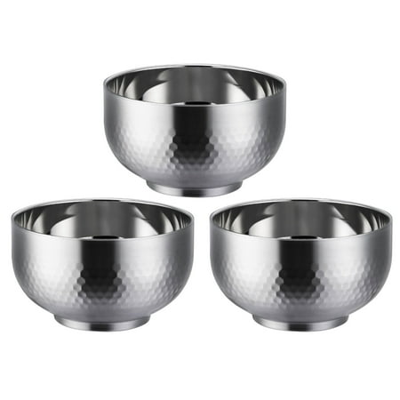 

Catinbow Mixing Bowls 3pcs | Thicker Stainless Steel Bowl | Metal Nesting Bowls Kitchen Bowls Children s Auxiliary Food Bowl Cooking Baking Prepping & Food Storage