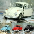thumbnail image 1 of Vintage Beetle Diecast Pull Back Car Model Toy Children Gift Table Top Decor, 1 of 5