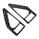 thumbnail image 2 of TKSE Marco De Luz De Lectura, 2 Piezas De Fibra De Carbono Para Techo Trasero De Coche, Marco De Luz De Lectura, Negro, Compatible Con Serie 3 E46 M3 98-05, 2 of 5