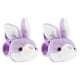 thumbnail image 1 of KAKOWELY 2 pulseras de dibujos animados con forma de conejito de peluche, ideal para fiestas., 1 of 4