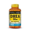 thumbnail image 2 of (5 pack) Mason Natural DHEA 50 mg with Calcium - Promotes Energy and Balanced Hormone Levels, Supports a Healthy Mood, 30 Capsules, 2 of 7