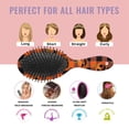 thumbnail image 7 of Checkered Pumpkin Halloween Pattern Hair Brush,Girls Detangling Hair Brush,Glide Through Tangles with Ease for Wet & Dry Hair,8.8"X2.8", 7 of 7