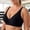 A1_Black, variant on Plus Size Jelly Wireless Lift Bust Shaping Bras for Older Women Seamless No Underwire Push Up Bra Supportive Deep V Plunge Bralette Everyday Seamless Full Coverage Push Up T-Shirt Bra White L