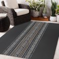 thumbnail image 4 of SURF BLACK Outdoor Rug By Kavka Designs, 4 of 5