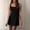 Black, variant on Blmnix Woman Dress Slip Dress Sexy Dresses Short Dress Dress Blue Sleeveless Mini Square Neckline Wrinkle-Resistant Casual Dresses for Women Summer,XXL