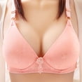 thumbnail image 2 of XZNGL Womans Solid Color Comfortable Hollow Out Perspective Bra Underwear No Rims, 2 of 3
