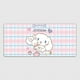 thumbnail image 5 of Alfombrilla de ratón con forma de perro Yugui, súper grande, linda personalidad, para chica, Sanrio, animación, oficina, teclado de computadora, distribución, 5 of 5