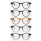 thumbnail image 1 of Paquete Xtellar De 5 Lentes Graduados 1 Dioptría Para Computadora Y Lectura Con Tecnología Blue Light Gafas Para Hombre Y Mujer, 1 of 3