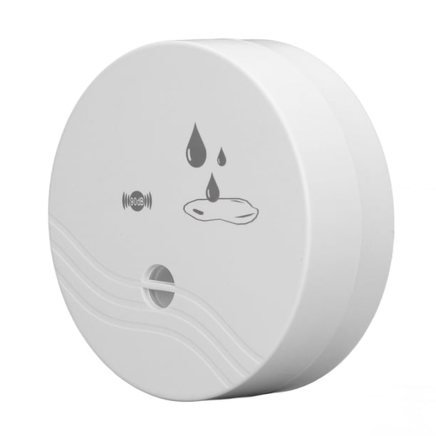 Sensor De Fugas De Agua, Alarma De Audio De 100 DB, Detector De Fugas De Agua Con Pilas, Respuesta Rápida Para Sótano