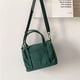 thumbnail image 5 of Bolso Cruzado Btafrte pana Retro Japonés y Coreano Almohada verde, 5 of 9