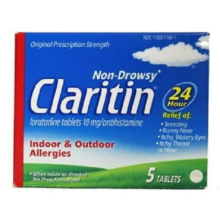 Product Of Claritin, Non-Drowsy Allergy Relief, Count 1 - Medicine Cold/Sinus/Allergy / Grab Varieties &