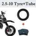 thumbnail image 2 of jiaping Black 2 . 50 - 10 2 . 50x10 Rubber Tire & Inner Tube Set for, 2 of 8