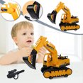 thumbnail image 2 of Construction Toys, Little Machines Mega Activity Playset w/ 14 Pieces, XL Crane/Excavator & Construction Site Accessories - Kids Toys 3+, 2 of 9