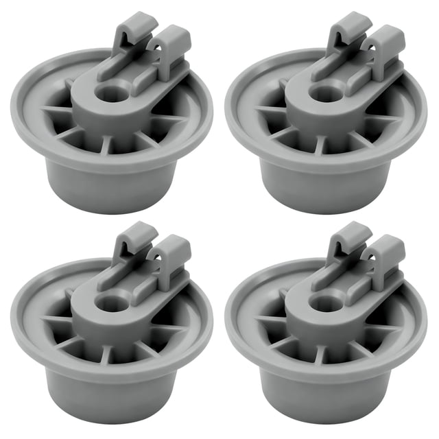 10016657 Fits for Bosch Dishwasher Extended Lower Rack Wheel Kit Replacement for Bosch Dishwasher Rack Wheels (4packï¼?